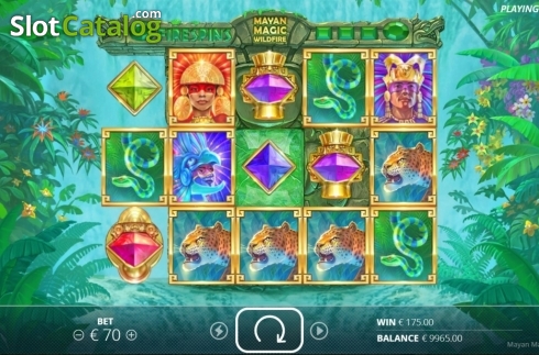 Οθόνη4. Mayan Magic Wildfire Κουλοχέρης 