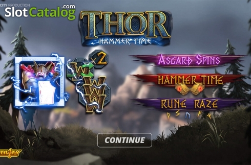 Οθόνη2. Thor: Hammer Time Κουλοχέρης