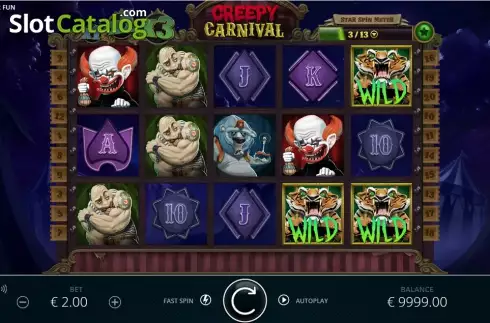 Ροδέλες. Creepy Carnival Κουλοχέρης