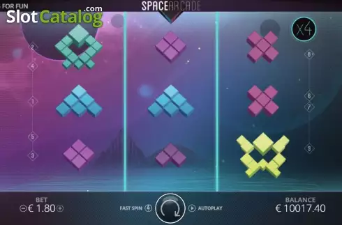 Ροδέλες. Space Arcade (Nolimitcity) Κουλοχέρης