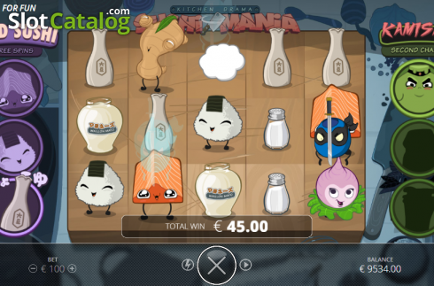 Οθόνη 6. Kitchen drama Sushi Mania Κουλοχέρης 