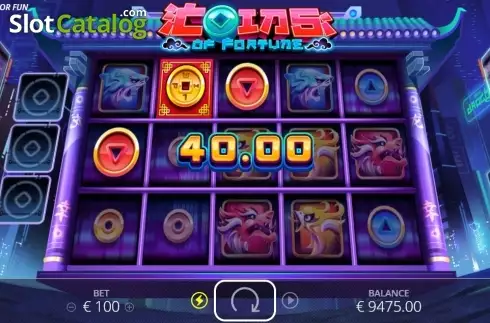 Οθόνη5. Coins Of Fortune (Nolimit City) Κουλοχέρης
