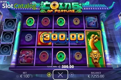 Οθόνη7. Coins Of Fortune (Nolimit City) Κουλοχέρης