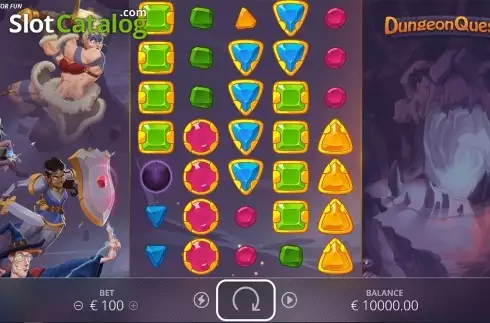 Οθόνη2. Dungeon Quest Κουλοχέρης