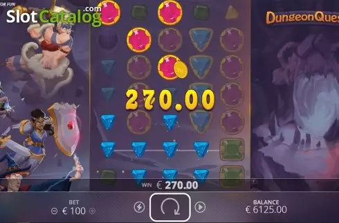 Οθόνη6. Dungeon Quest Κουλοχέρης