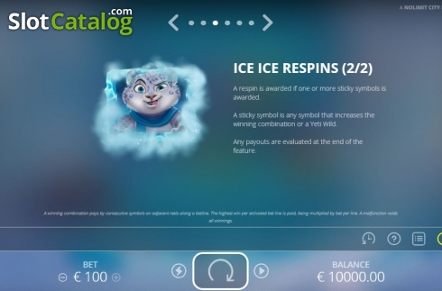 Οθόνη8. Ice Ice Yeti Κουλοχέρης