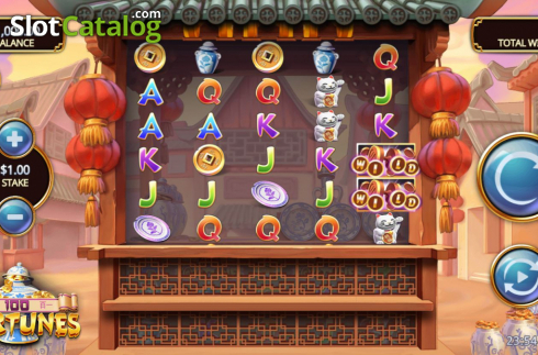Οθόνη2. 100 Fortunes Κουλοχέρης