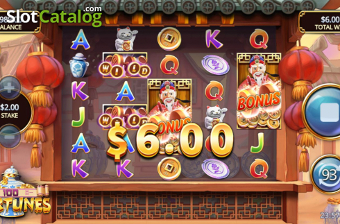 Οθόνη6. 100 Fortunes Κουλοχέρης