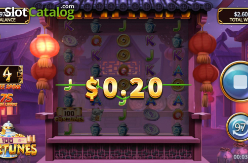 Οθόνη8. 100 Fortunes Κουλοχέρης