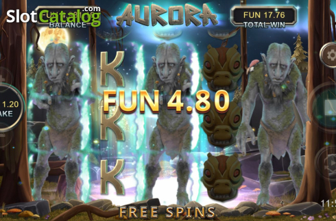 Οθόνη7. Aurora (Northern Lights Gaming) Κουλοχέρης