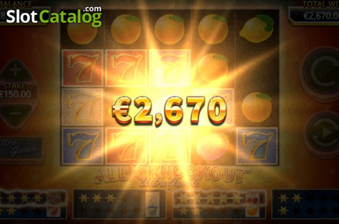 Οθόνη8. All Star Knockout Ultra Gamble Κουλοχέρης 