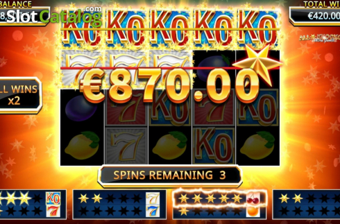 Οθόνη6. All Star Knockout Ultra Gamble Κουλοχέρης 