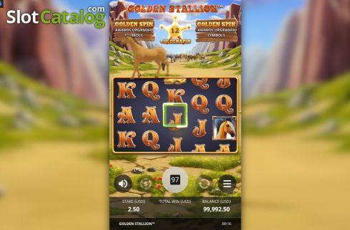 Οθόνη3. Golden Stallion Κουλοχέρης 