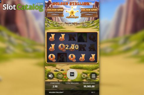 Οθόνη4. Golden Stallion Κουλοχέρης 