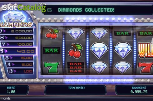 Οθόνη5. Divine Diamonds Κουλοχέρης