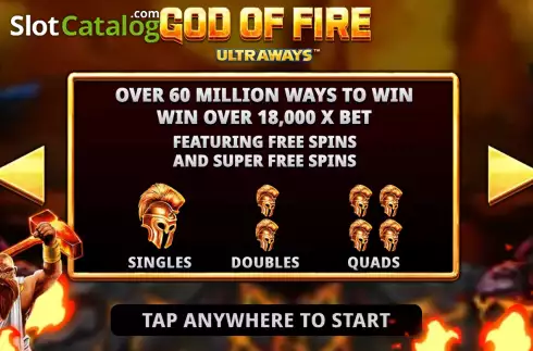 Οθόνη2. God of Fire Κουλοχέρης