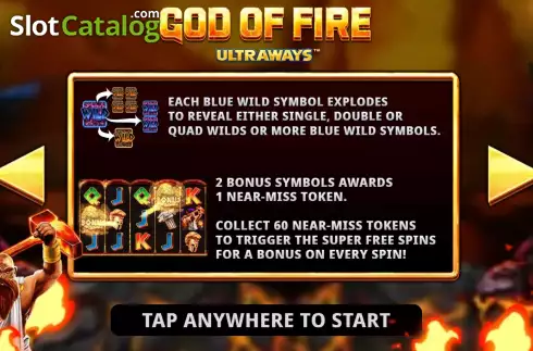 Οθόνη3. God of Fire Κουλοχέρης
