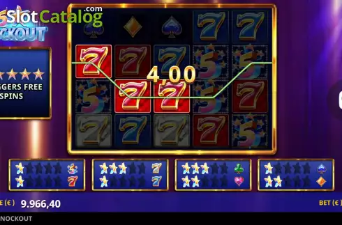 Οθόνη5. 5 Star Knockout Κουλοχέρης 