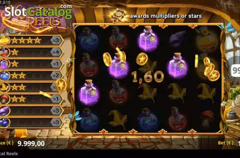 Οθόνη4. Magical Reels Κουλοχέρης 