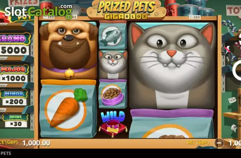 Οθόνη3. Prized Pets Gigablox Κουλοχέρης