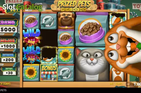Οθόνη6. Prized Pets Gigablox Κουλοχέρης
