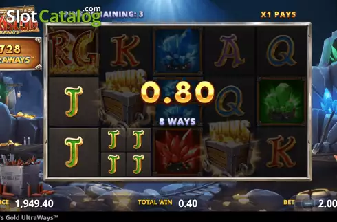 Οθόνη9. Rocky’s Gold Ultraways Κουλοχέρης