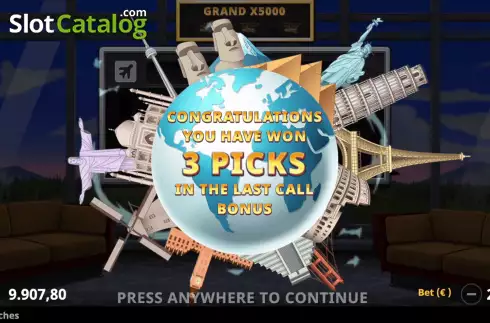 Οθόνη7. Ticket to Riches Κουλοχέρης 