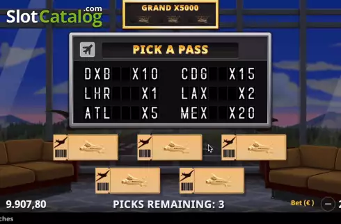 Οθόνη8. Ticket to Riches Κουλοχέρης 