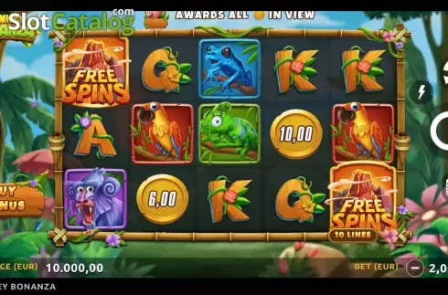 Οθόνη3. Monkey Bonanza Κουλοχέρης