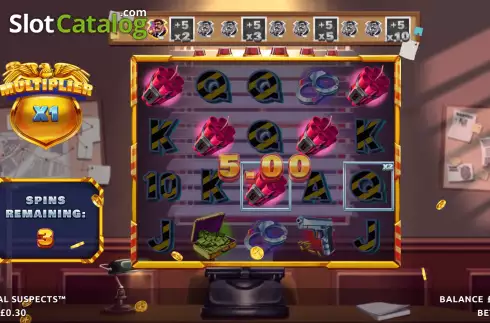 Οθόνη8. Unusual Suspects (Northern Lights Gaming) Κουλοχέρης