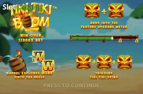 Οθόνη2. Tiki Tiki Boom Κουλοχέρης 