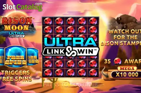 Οθόνη2. Bison Moon Ultra Link&Win Κουλοχέρης