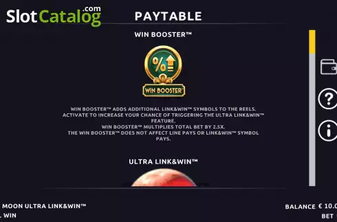 Οθόνη9. Bison Moon Ultra Link&Win Κουλοχέρης