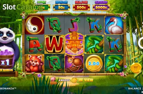 Οθόνη3. Panda Bonanza Κουλοχέρης