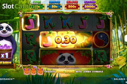 Οθόνη4. Panda Bonanza Κουλοχέρης