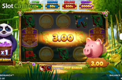Οθόνη6. Panda Bonanza Κουλοχέρης