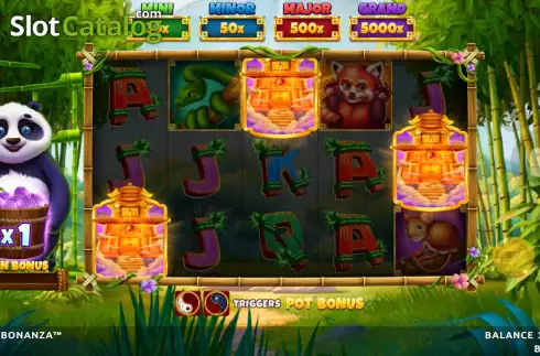 Οθόνη8. Panda Bonanza Κουλοχέρης
