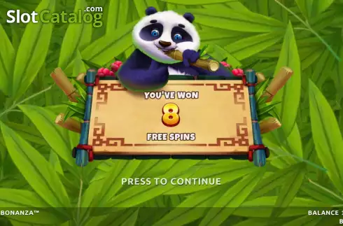 Οθόνη9. Panda Bonanza Κουλοχέρης