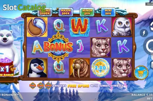 Οθόνη3. Polar Bonanza Κουλοχέρης 