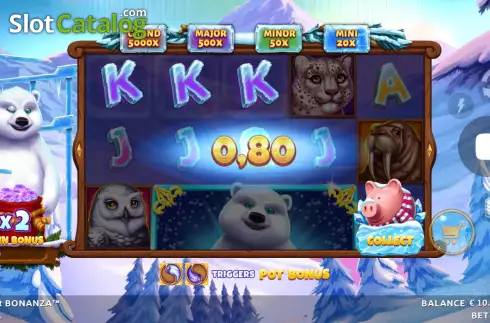 Οθόνη5. Polar Bonanza Κουλοχέρης 