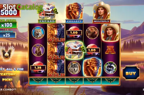 Οθόνη2. Bison Moon Power Combo Κουλοχέρης