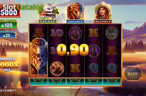 Οθόνη3. Bison Moon Power Combo Κουλοχέρης