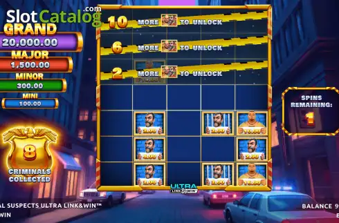 Οθόνη3. Unusual Suspects Ultra Link&Win Κουλοχέρης