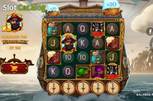 Οθόνη2. Captain Winbreaker Κουλοχέρης