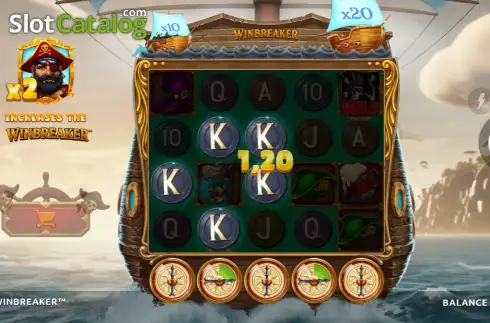 Οθόνη3. Captain Winbreaker Κουλοχέρης