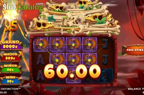 Οθόνη3. Rumble Extinction Κουλοχέρης