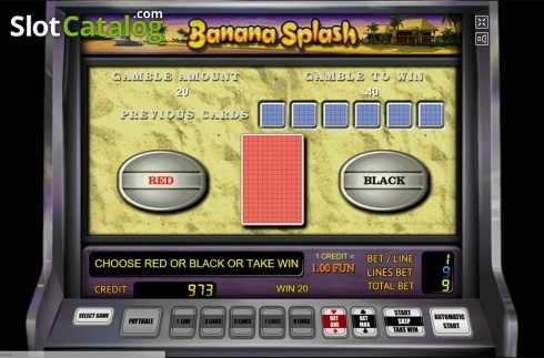 Οθόνη4. Banana Splash Κουλοχέρης 