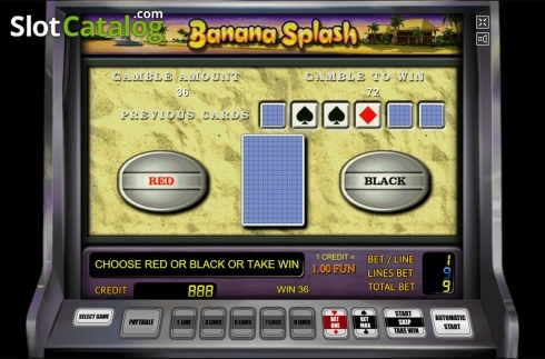 Οθόνη5. Banana Splash Κουλοχέρης 