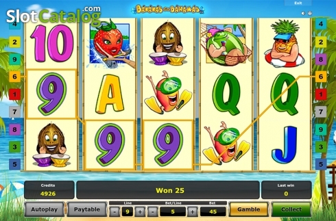 Οθόνη3. Bananas Go Bahamas Κουλοχέρης