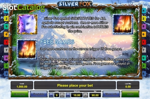 Οθόνη6. Silver Fox Κουλοχέρης